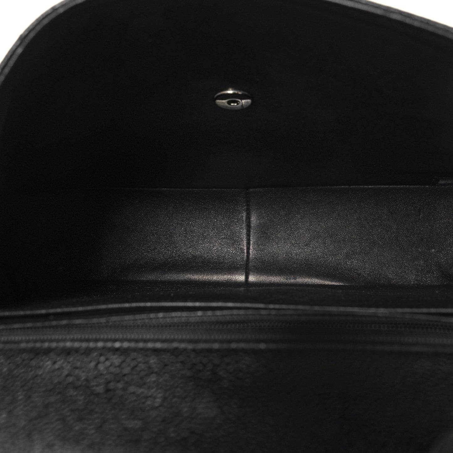 Caviar Jumbo Single Flap Black