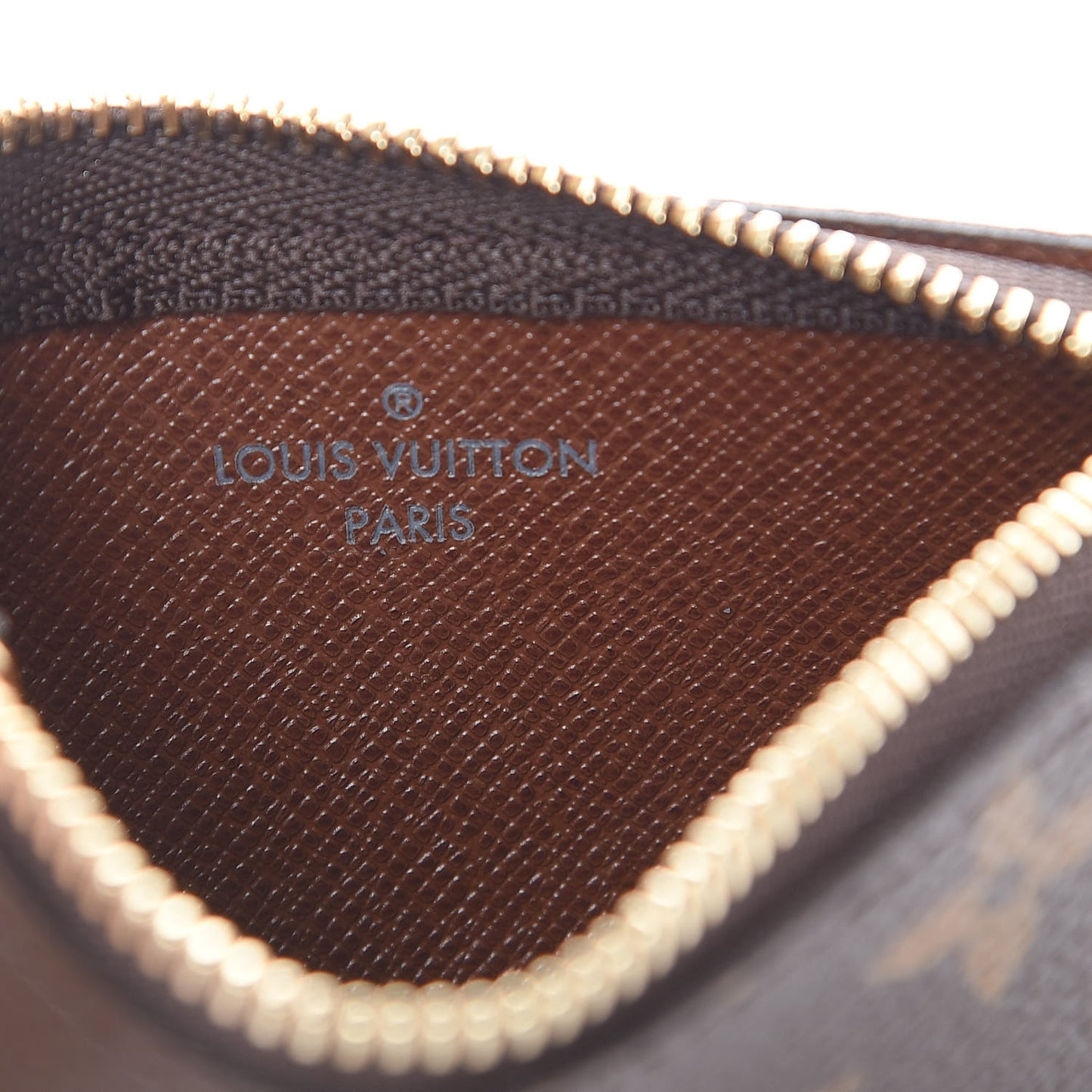 Monogram Key Pouch