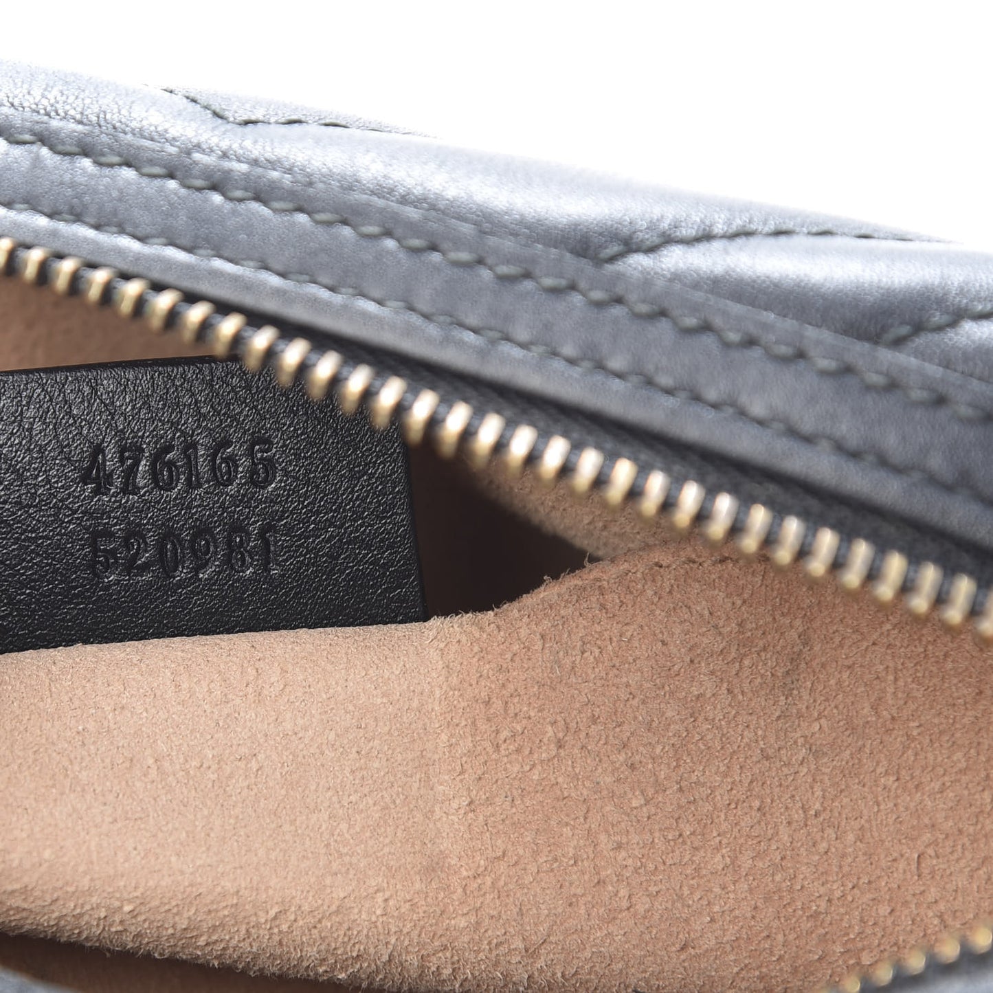 Calfskin Matelasse GG Marmont Cosmetic Case Black