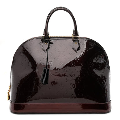 Louis Vuitton Vernis Alma GM Amarante 1 of 9