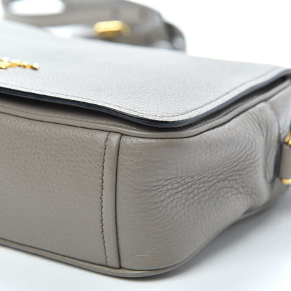 Prada Vitello Phenix Crossbody Bag Argilla 9 of 10