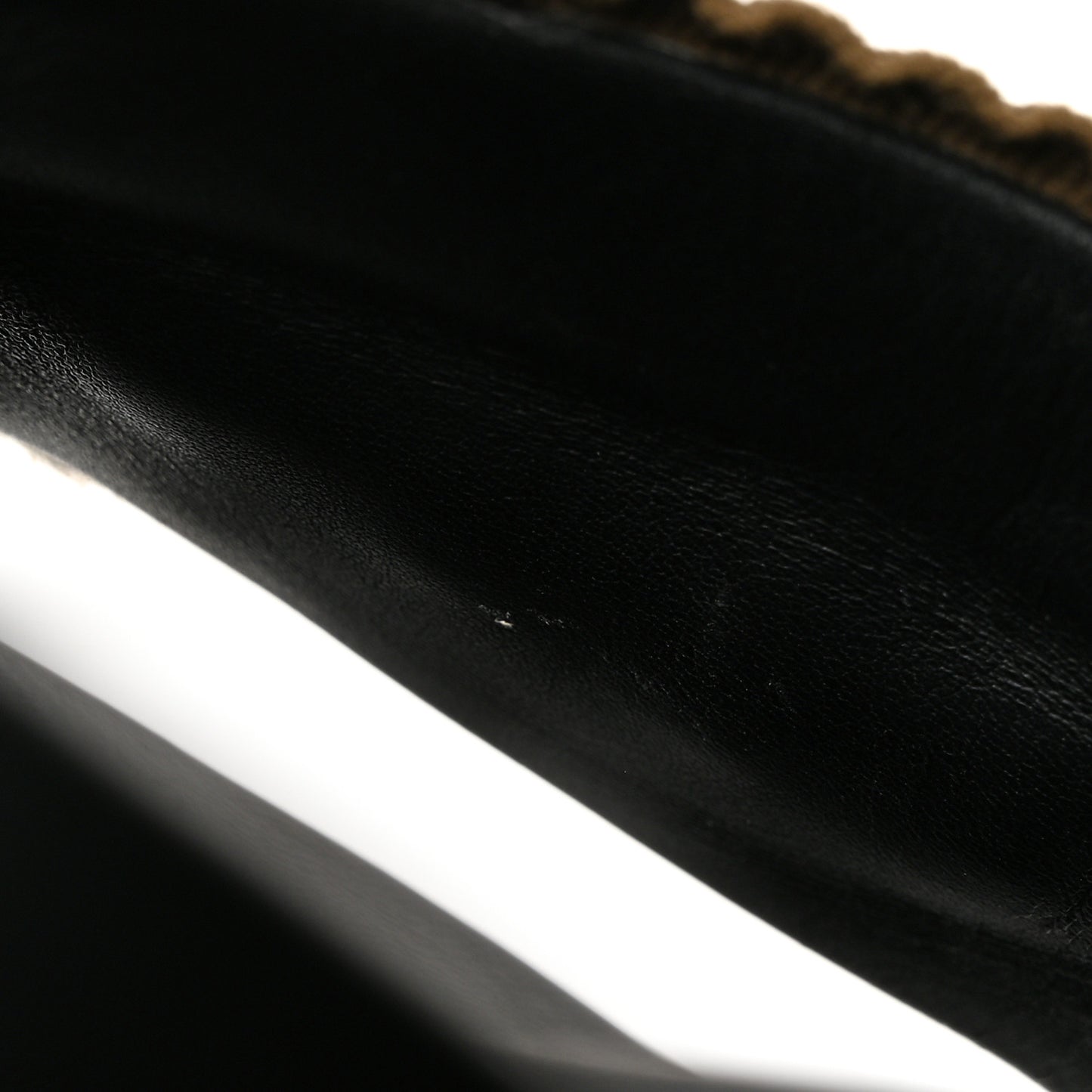 Knit Bow Flat Slide Sandals 37 Black Grezzo