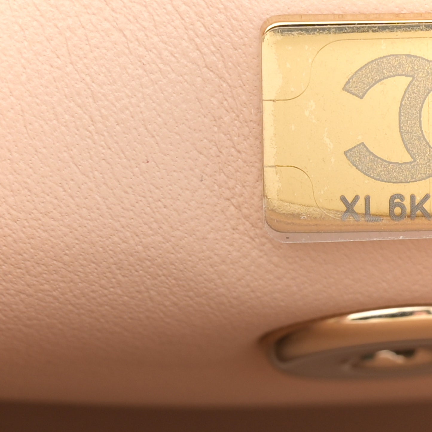 Caviar Quilted Mini Coco Handle Flap White