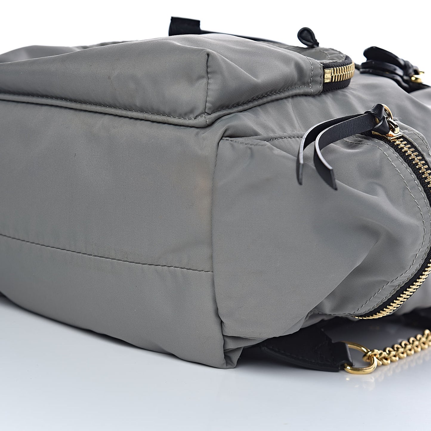 Nylon Medium Rucksack Backpack Thistle Grey