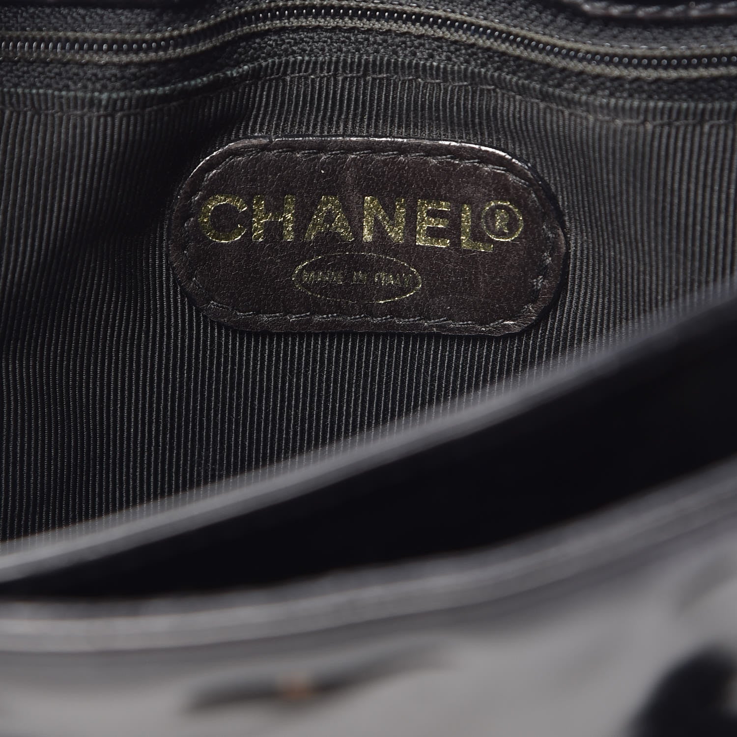 Chanel Patent Flap Shoulder Bag Black 6 of 21