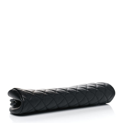 Chanel Caviar Quilted Timeless Clutch Black 3 of 5