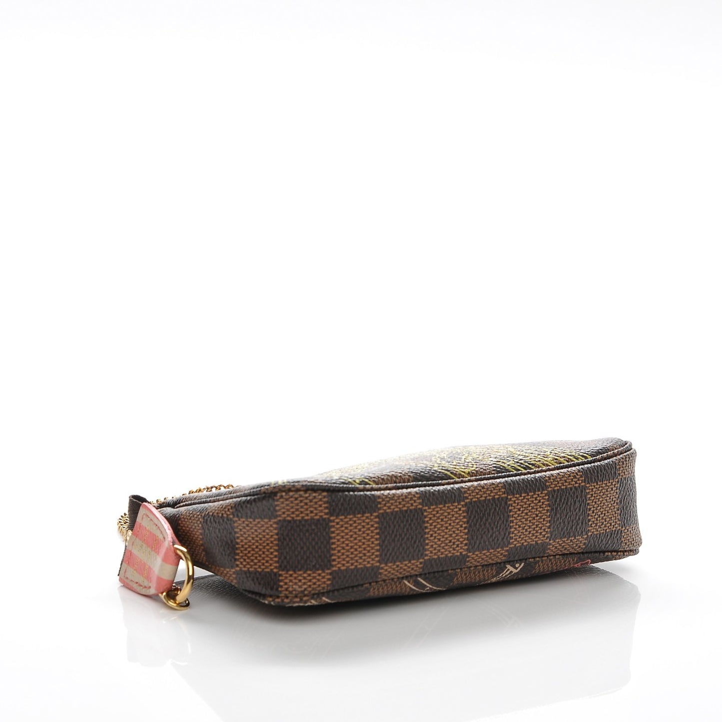 Damier Ebene 2014 Christmas Animation Mini Pochette Accessories