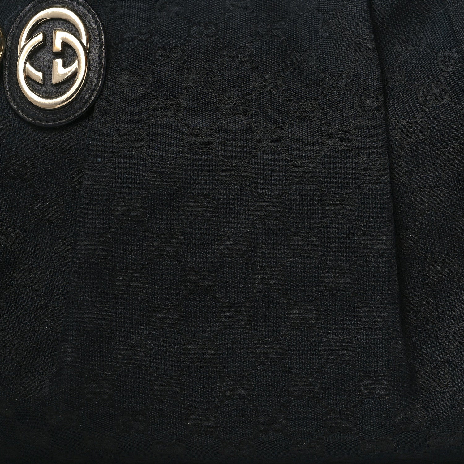 Gucci Monogram Medium Sukey Tote Black 8 of 15