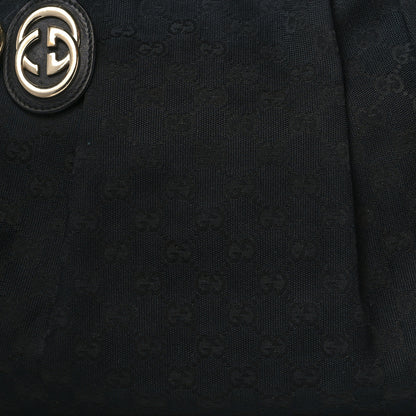 Gucci Monogram Medium Sukey Tote Black 8 of 15