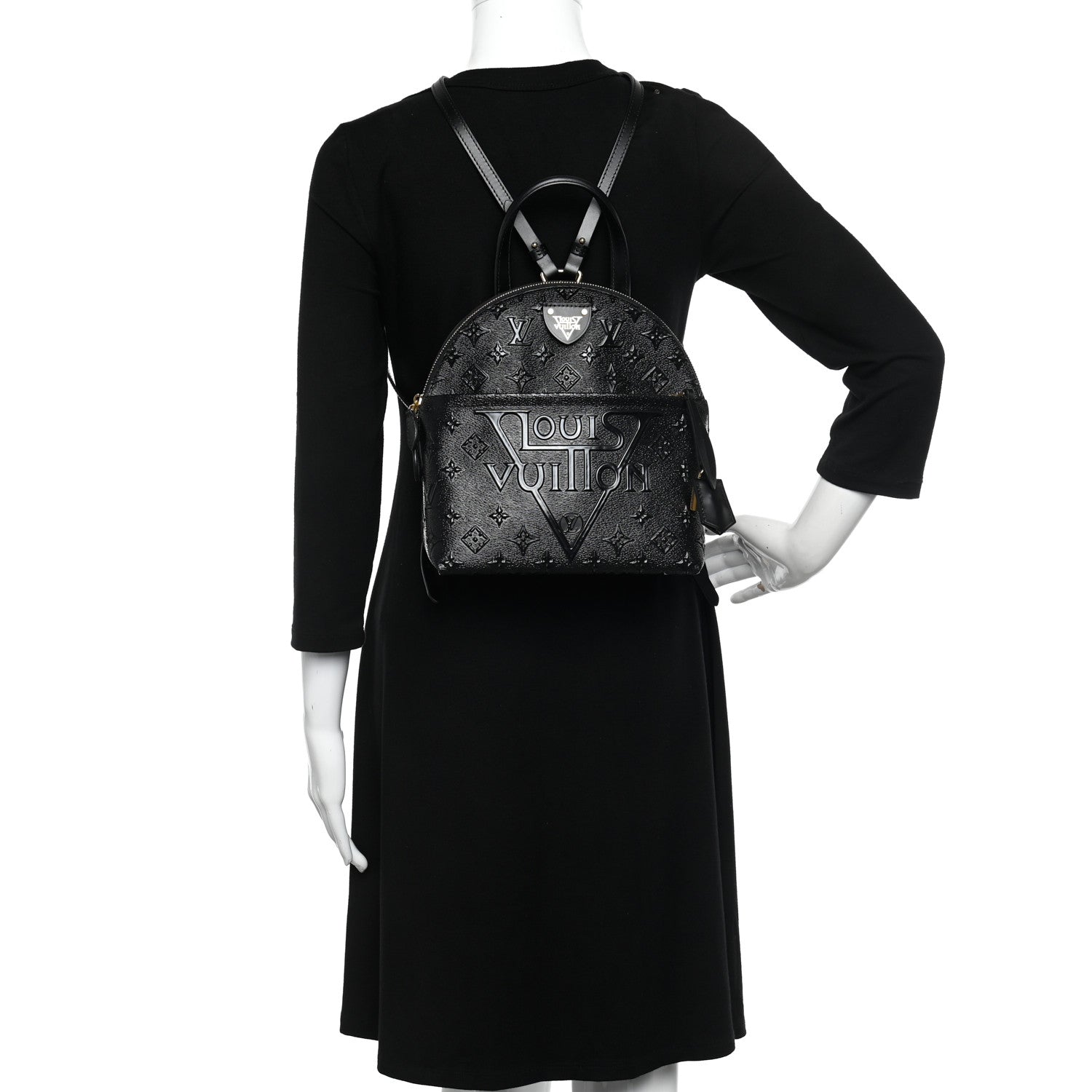 Louis Vuitton Monogram Midnight Moon Backpack Black 2 of 9