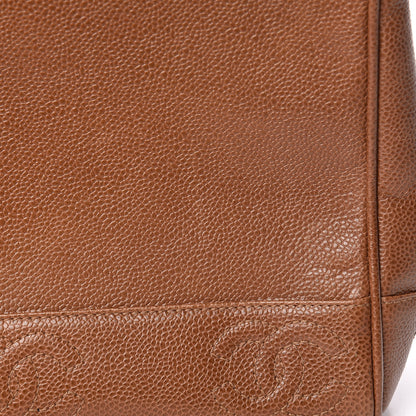 Chanel Caviar CC Shoulder Bag Brown 16 of 20