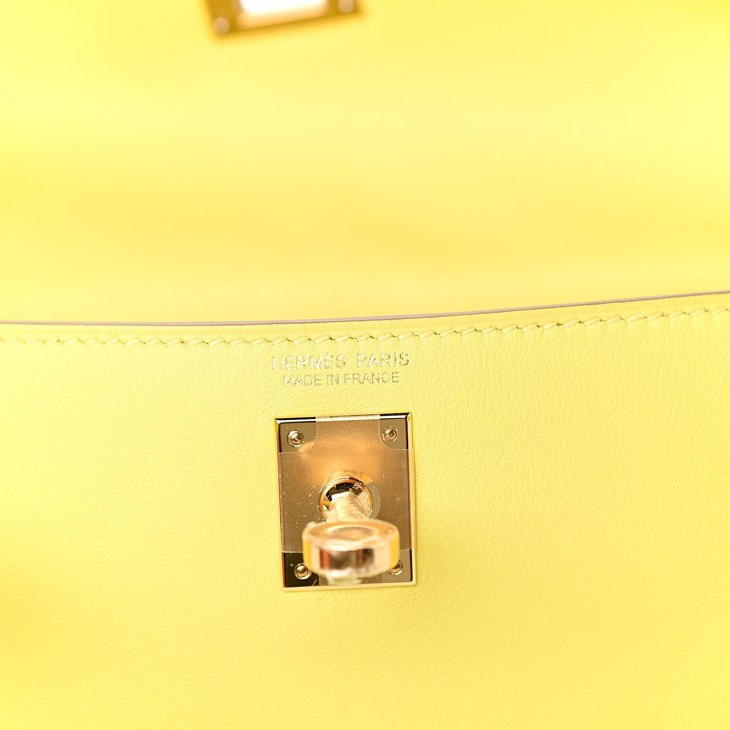 Hermes Swift Kelly Danse II Belt Bag Lime 6 of 11