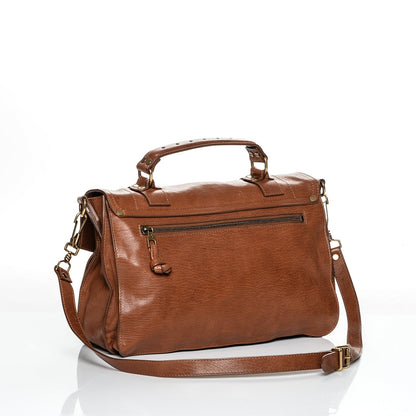 Proenza Schouler Lambskin Medium PS1 Satchel Saddle 3 of 7