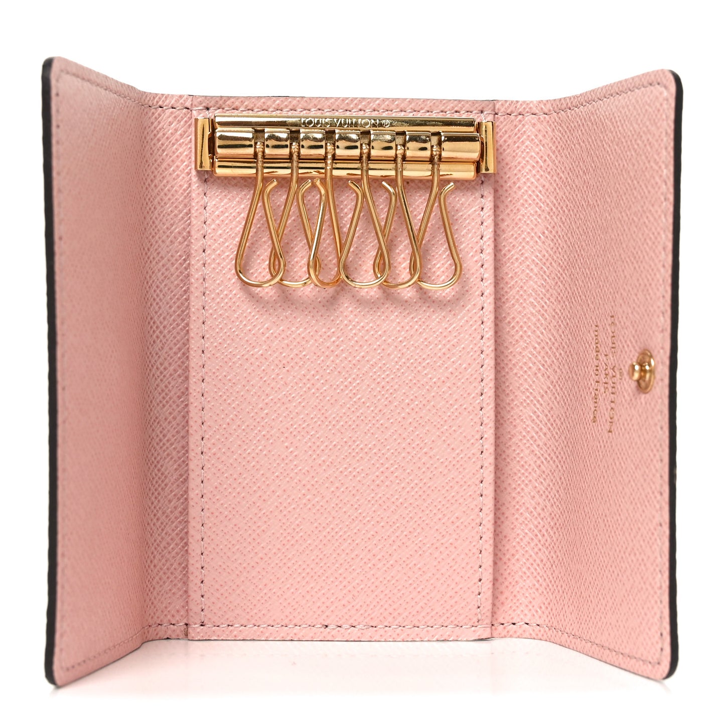 Monogram Multicles 6 Key Holder Rose Ballerine