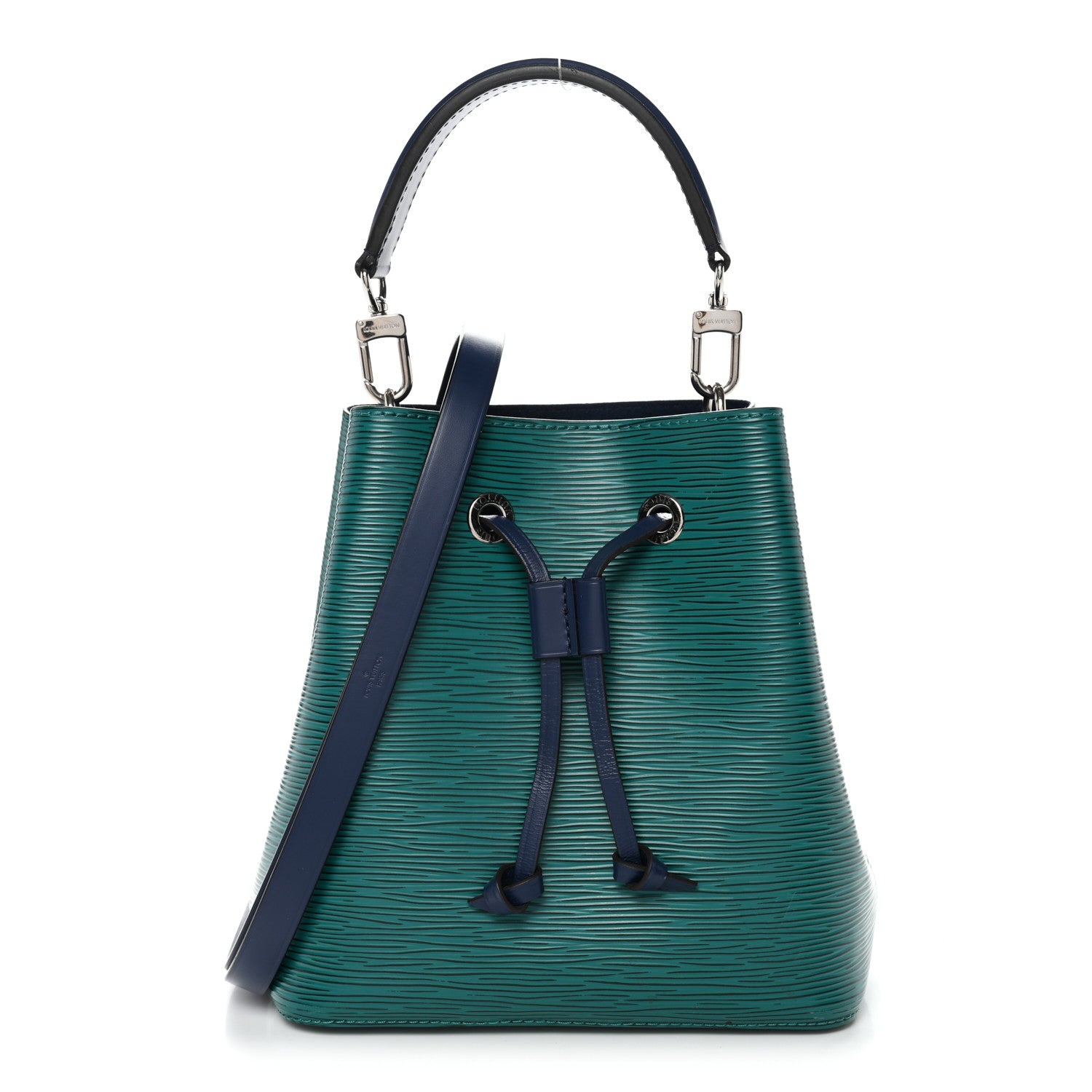 Louis Vuitton Epi Neonoe BB Emerald Green Indigo 1 of 11