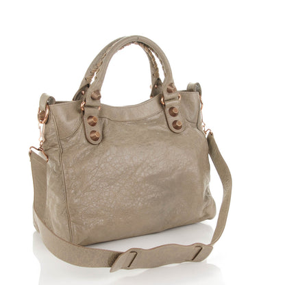Balenciaga Agneau Giant 21 Rose Gold Hardware Velo Papyrus 3 of 10