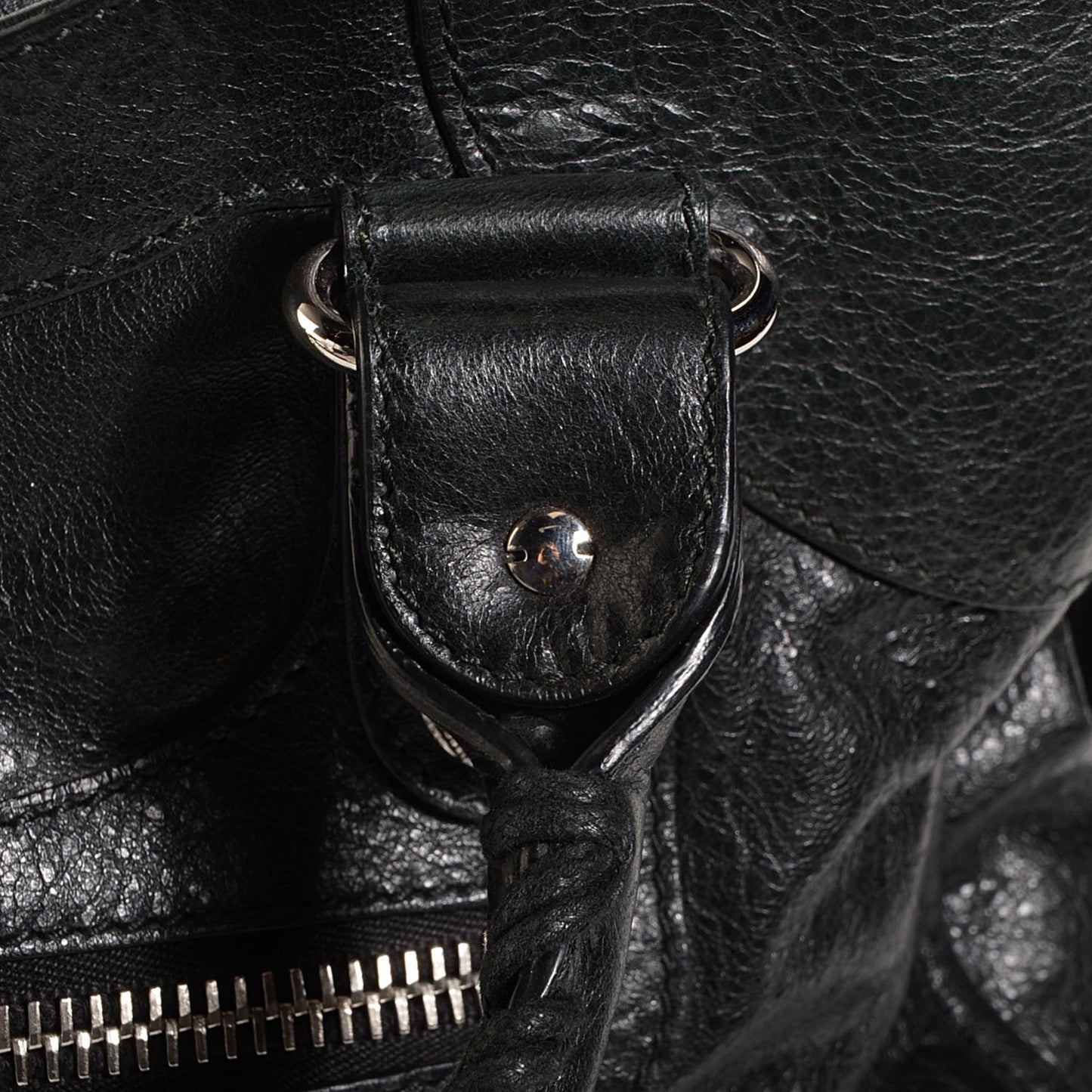 Agneau Giant 21 Silver Hardware City Black
