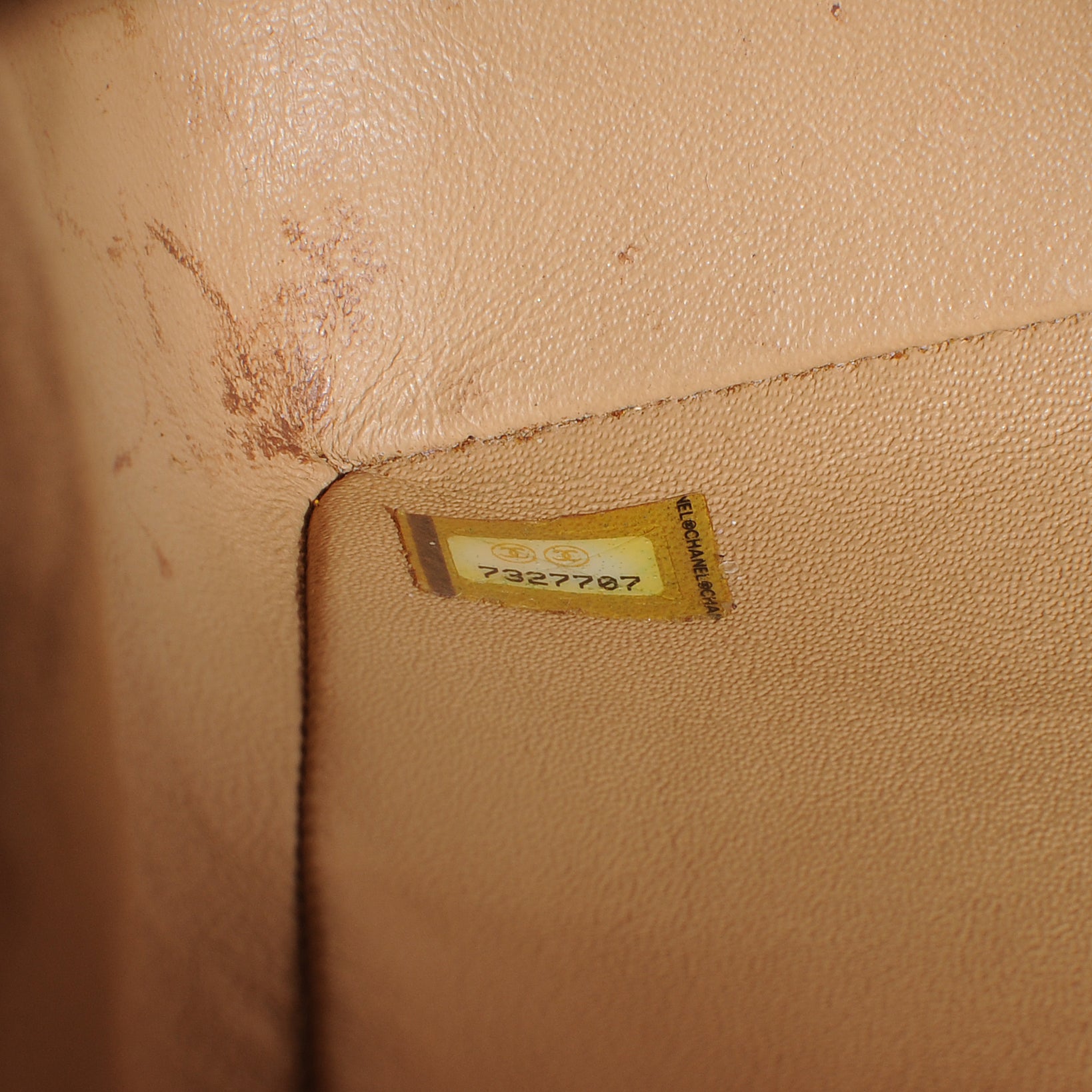 Chanel Caviar Jumbo Single Flap Beige 8 of 11