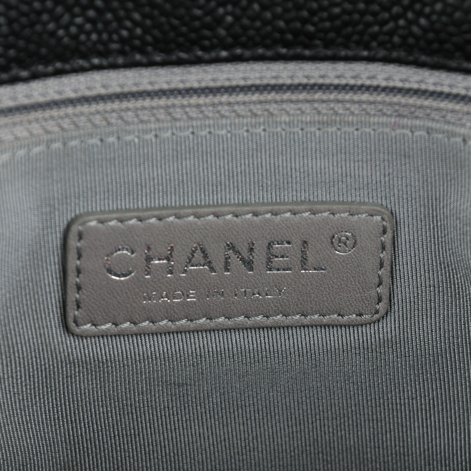 Chanel Caviar Quilted French Riviera Hobo Black 6 of 7
