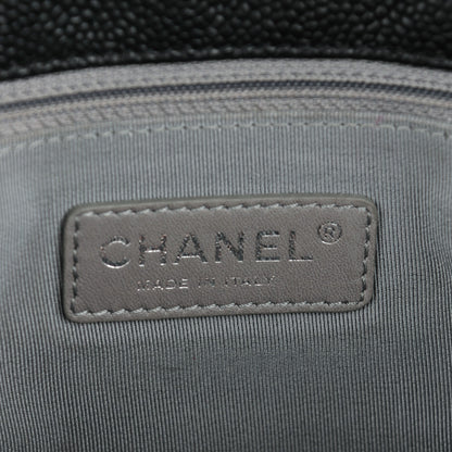 Chanel Caviar Quilted French Riviera Hobo Black 6 of 7