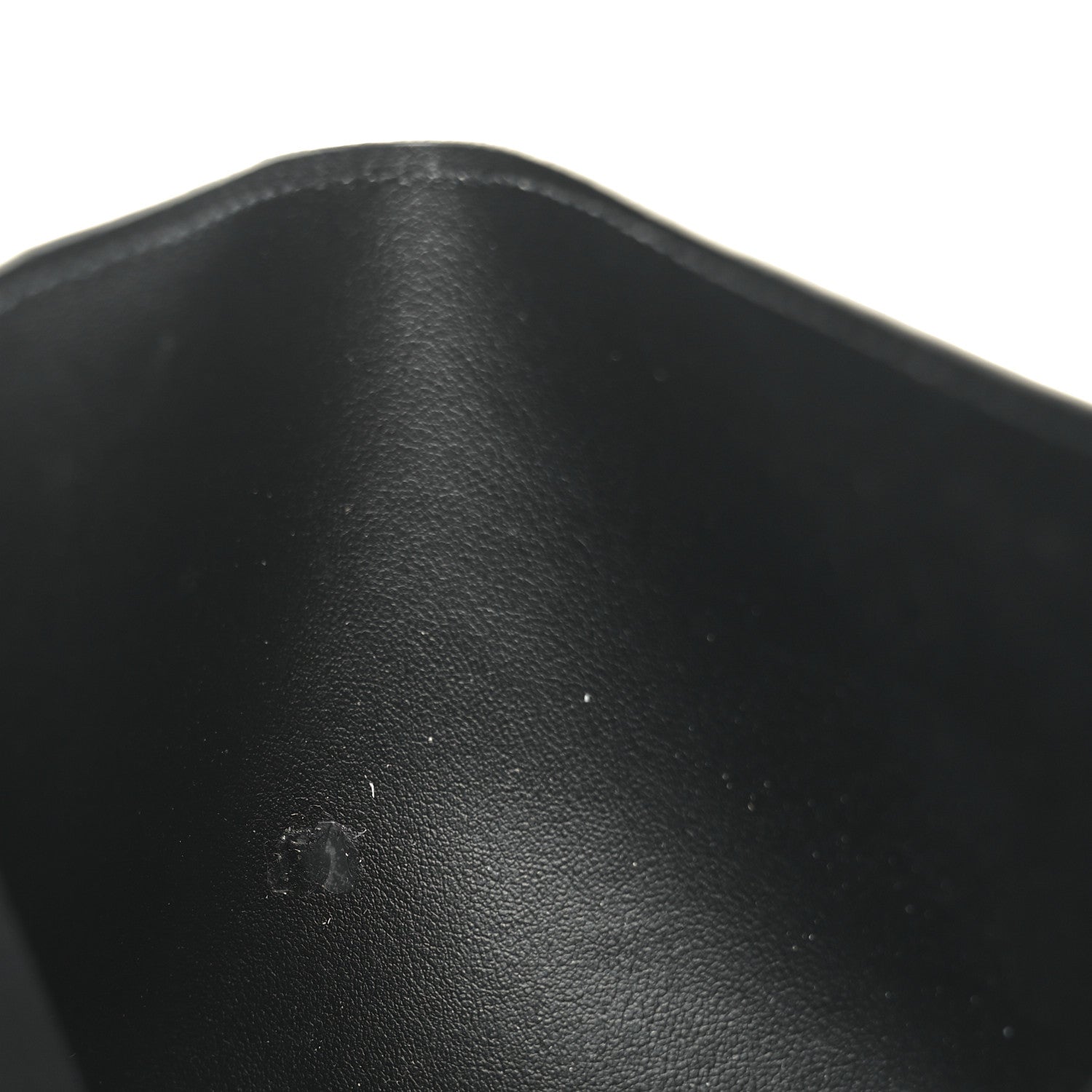 Louis Vuitton Calfskin Felicie Chain Wallet Card Holder Insert Black 7 of 7
