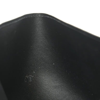 Louis Vuitton Calfskin Felicie Chain Wallet Card Holder Insert Black 7 of 7