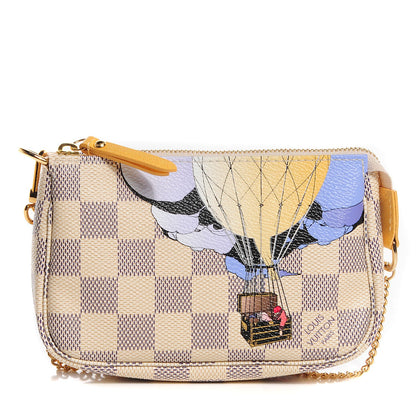 Louis Vuitton Damier Azur Illustre Mini Pochette Accessories 1 of 8