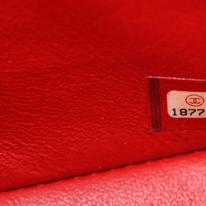 Chanel Caviar Quilted Mini Rectangular Flap Red 8 of 11