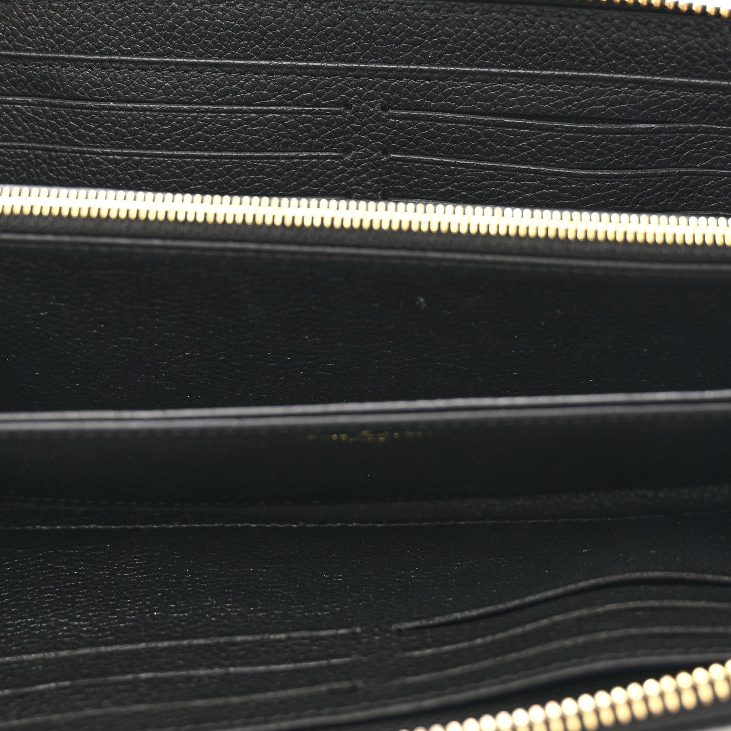 Louis Vuitton Empreinte Zippy Wallet Black 5 of 7