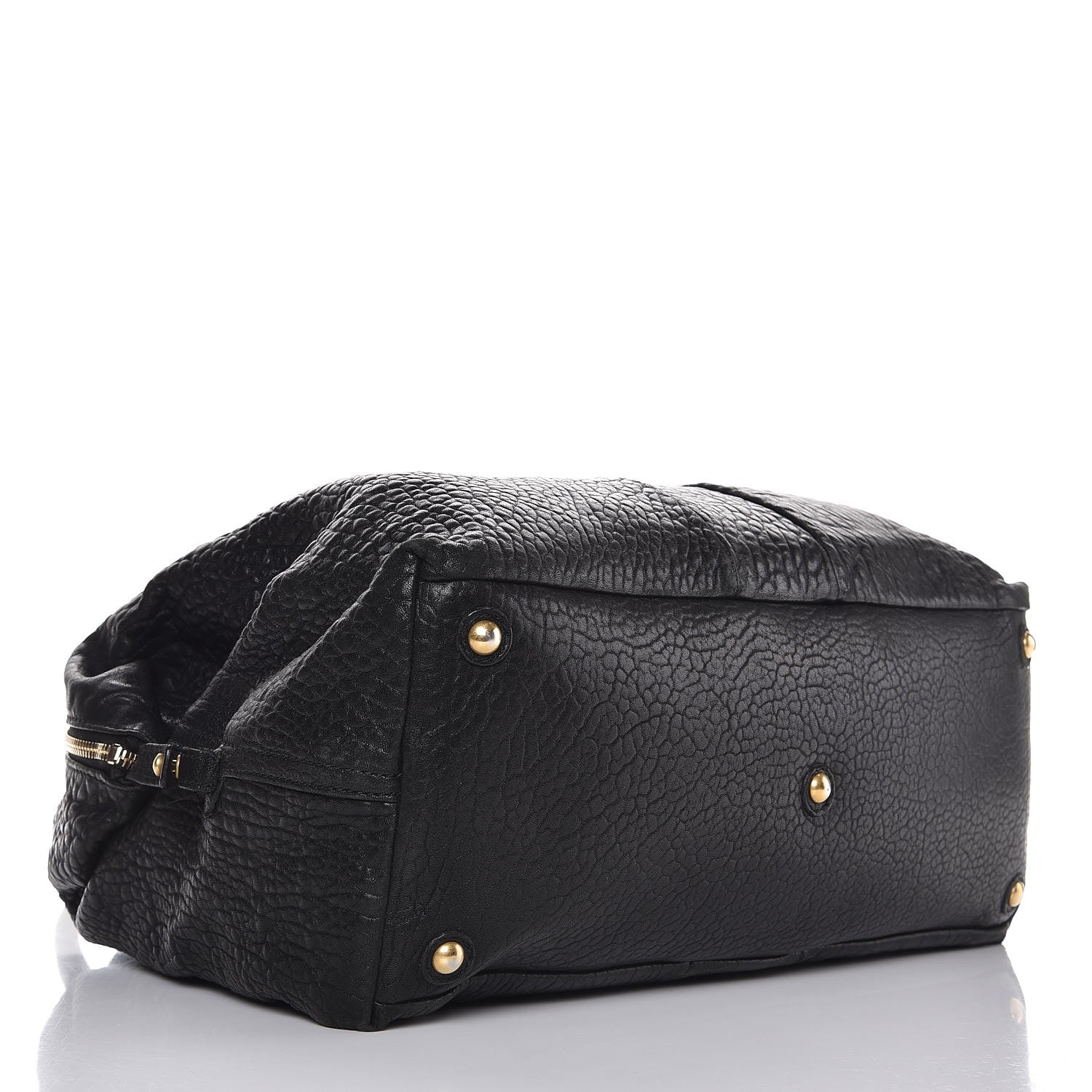 Saint Laurent Pebbled Lambskin Medium Easy Sac Black 4 of 23