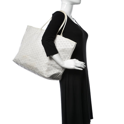 Goyard Goyardine Saint Louis GM White 2 of 13