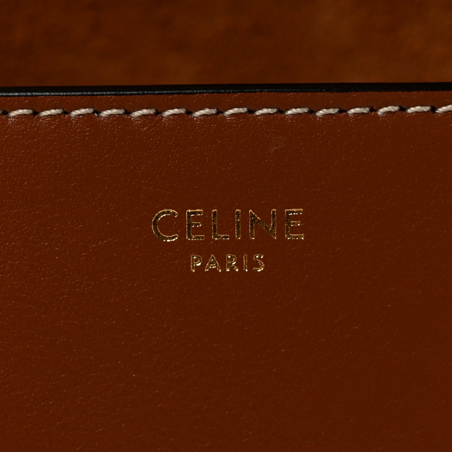 Smooth Calfskin Cuir Triomphe Folco Crossbody Bag Tan
