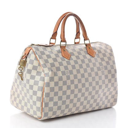 Louis Vuitton Damier Azur Speedy 35 2 of 9