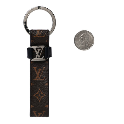 Louis Vuitton Monogram LV Dragonne Bag Charm Key Holder 5 of 5