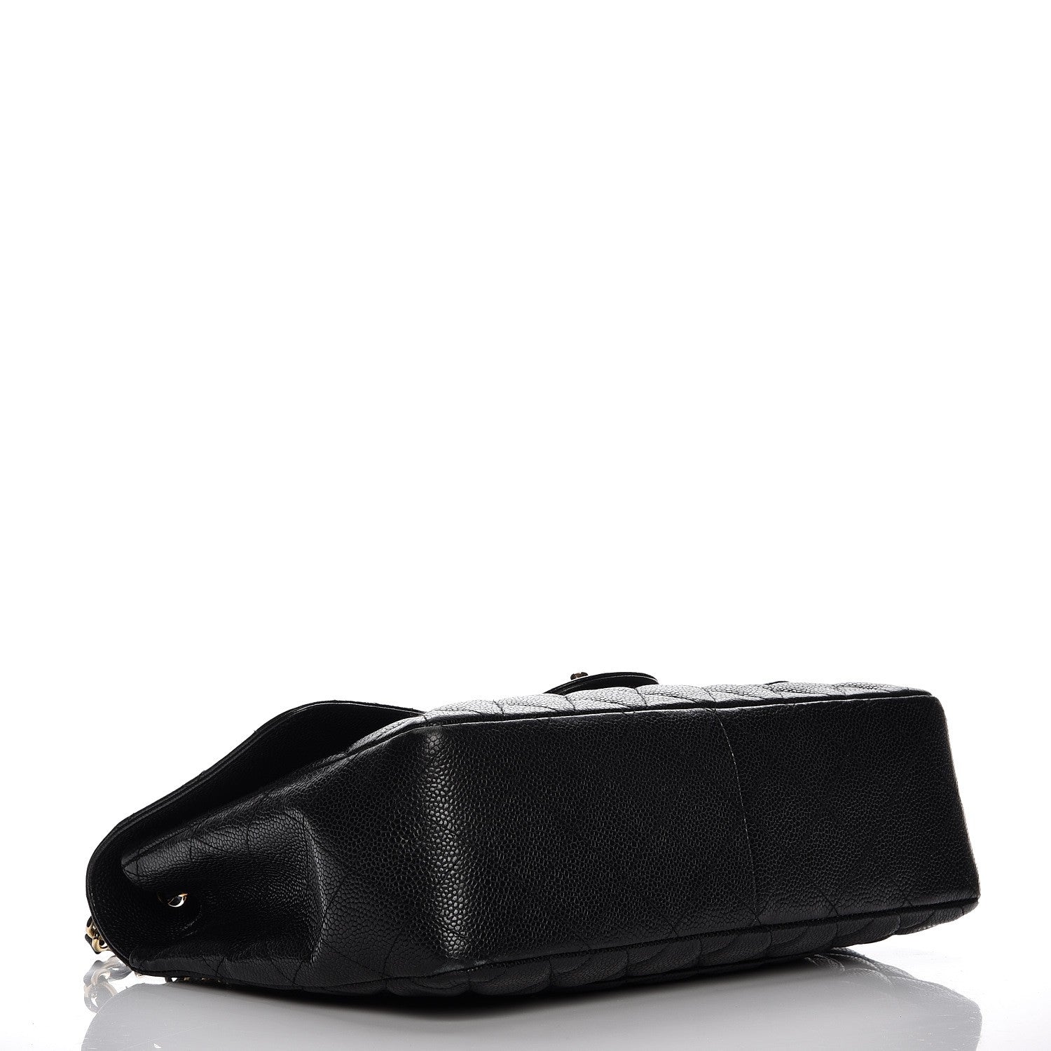 Chanel Caviar Quilted Jumbo Single Flap Black 4 of 14