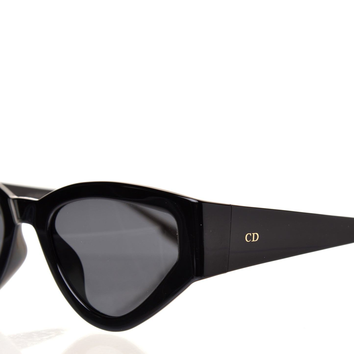 Cat Style Dior 1 Sunglasses Black