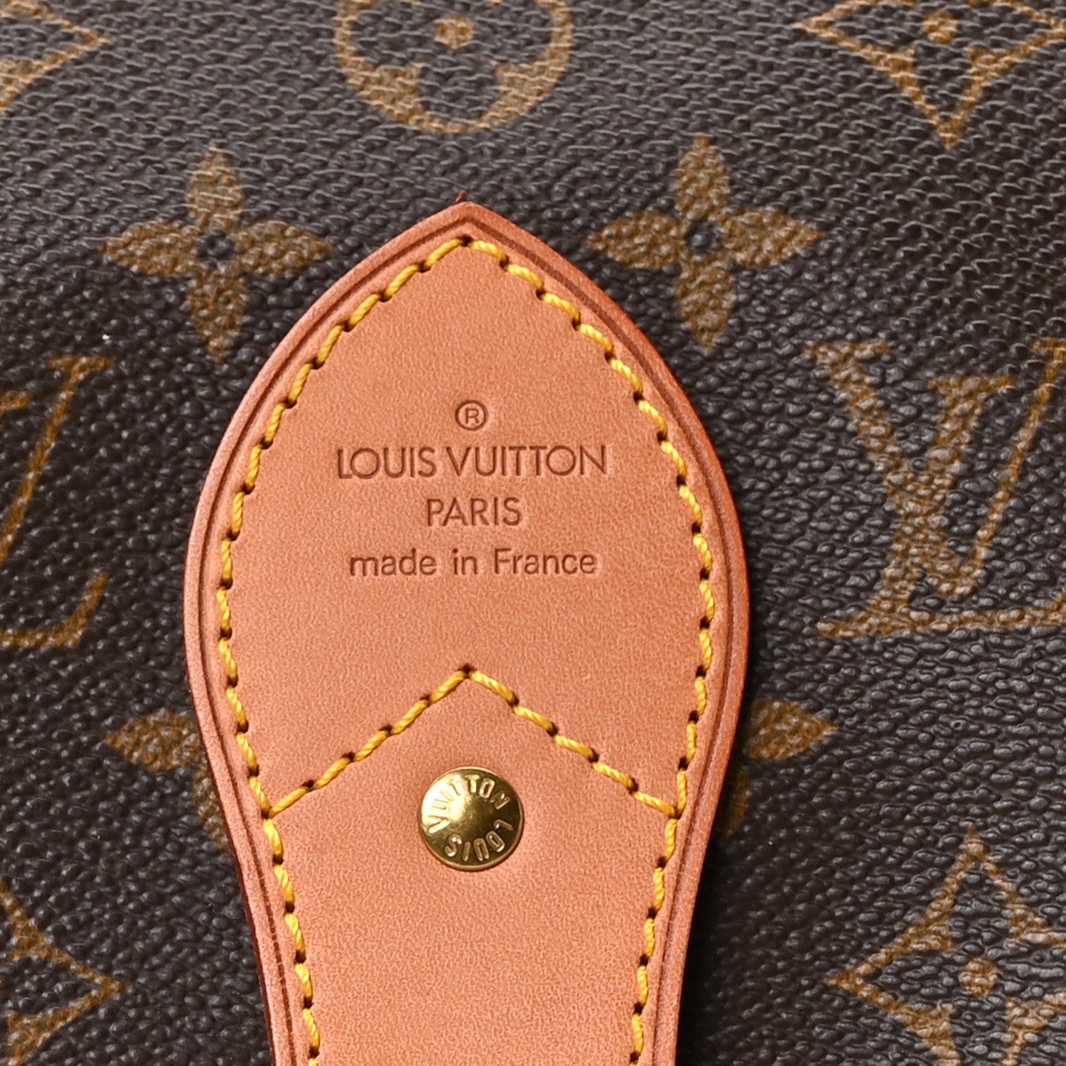Louis Vuitton Monogram Sac Chasse Hunting Bag 7 of 9