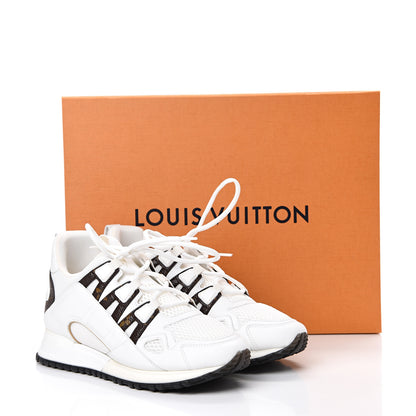 Louis Vuitton Calfskin Monogram Run Away Sneakers 38 White 8 of 8