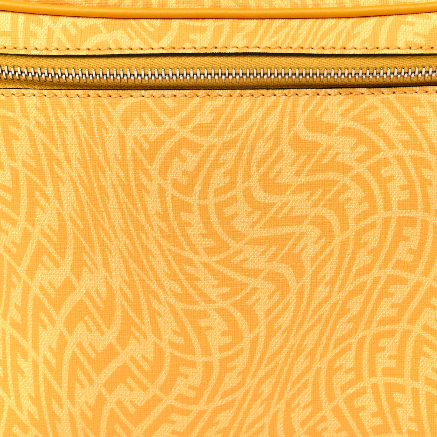 X SARAH COLEMAN Glazed Fabric Vitello Grace Light Micro FF Vertigo Belt Bag Mimosa