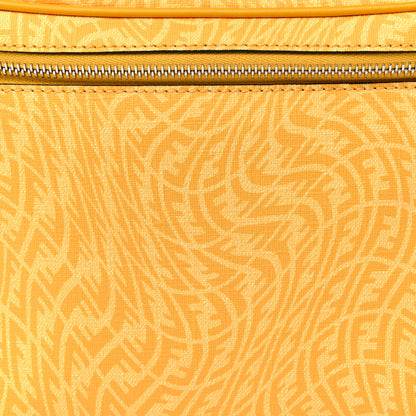 Fendi X SARAH COLEMAN Glazed Fabric Vitello Grace Light Micro FF Vertigo Belt Bag Mimosa 7 of 10