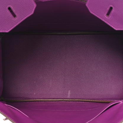 Hermes Togo Birkin 35 Anemone 5 of 11