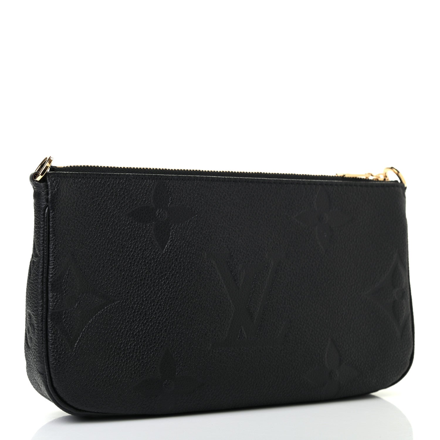 Louis Vuitton Empreinte Monogram Giant Multi Pochette Accessories Large Pochette Black 3 of 7