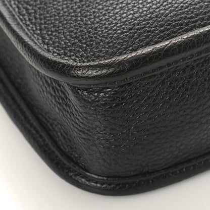 Prada Vitello Daino Soft Mini Hobo Messenger Bag Black 7 of 8