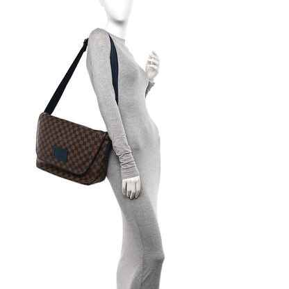 Louis Vuitton Damier Ebene Sprinter MM Cobalt 2 of 12