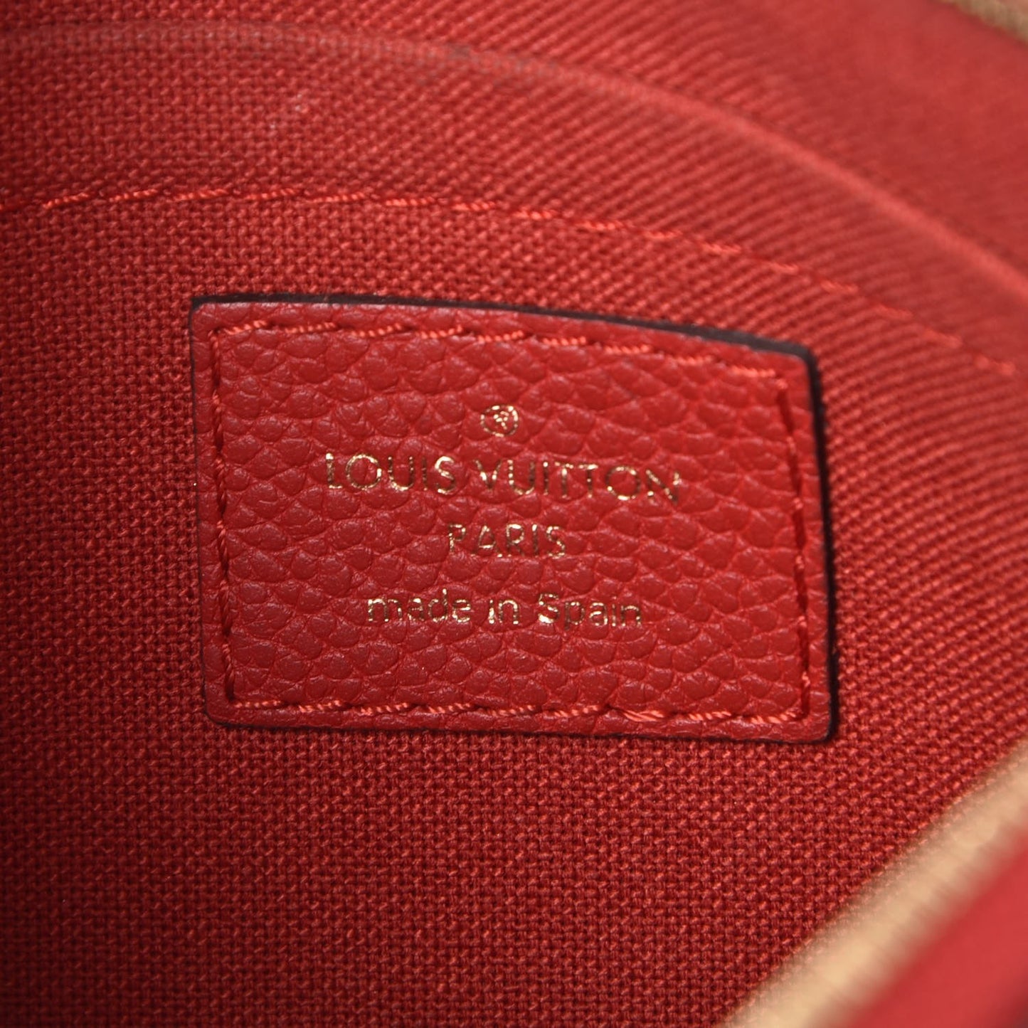Monogram Pallas Clutch Cherry