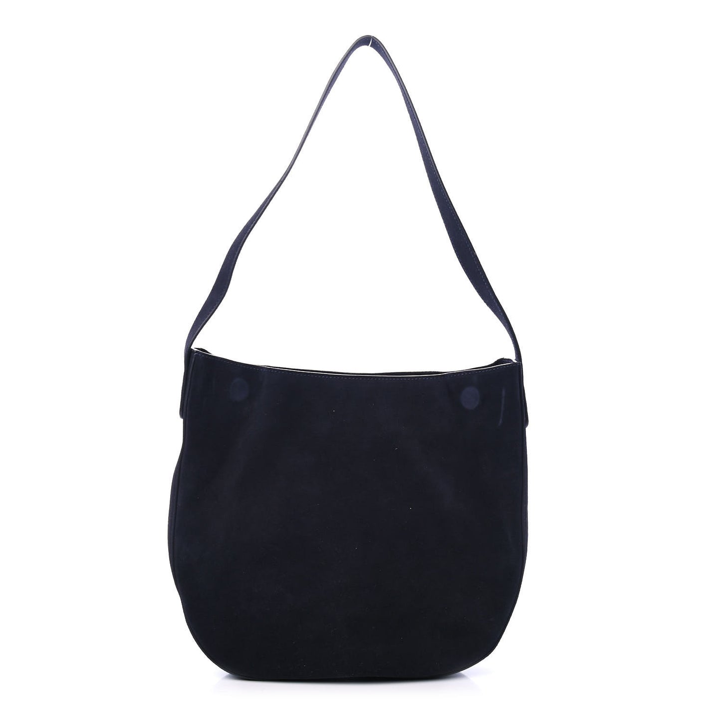 Suede Shoulder Bag Navy