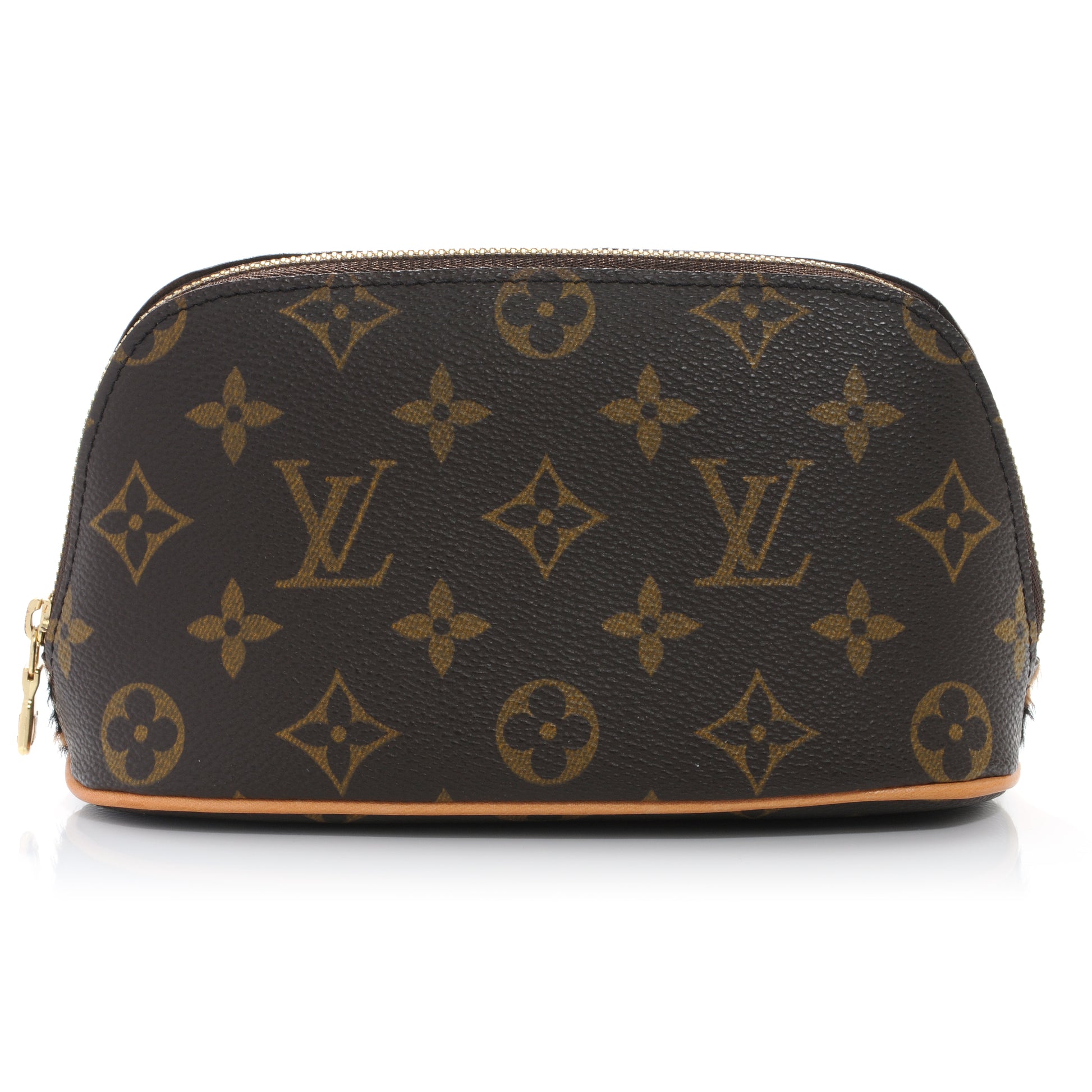 Louis Vuitton Monogram Azzedine Alaia Leopard Print Pony Hair Cosmetic Pouch 3 of 5