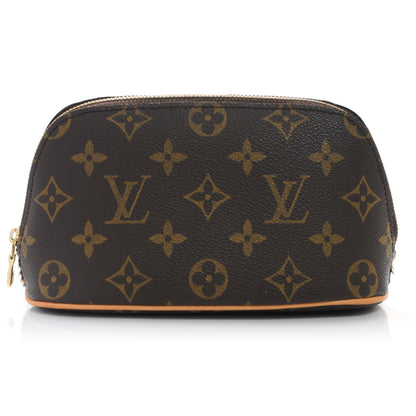 Louis Vuitton Monogram Azzedine Alaia Leopard Print Pony Hair Cosmetic Pouch 3 of 5