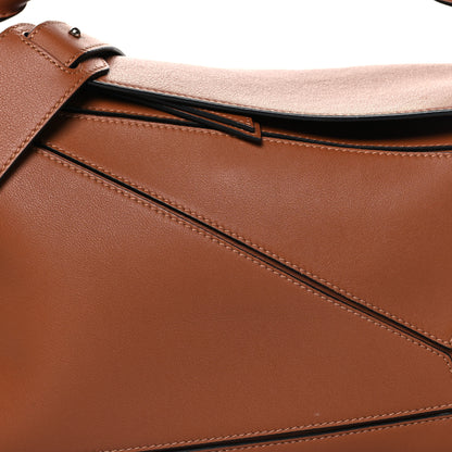 Loewe Calfskin Medium Puzzle Bag Tan 7 of 10
