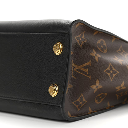 Louis Vuitton Calfskin Monogram On My Side PM Black 9 of 9